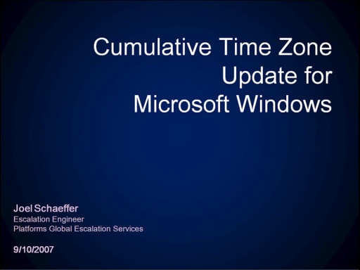 Patch Time Window Xp Zone