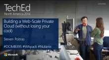Building a Web-Scale Private Cloud (without Losing Your Cool)