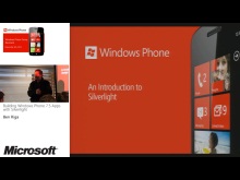 Dev03 - Building Windows Phone 7.5 Apps with Silverlight